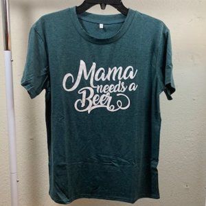 Egelexy Women's Green Short Sleeve Graphic T-shirt S NIB